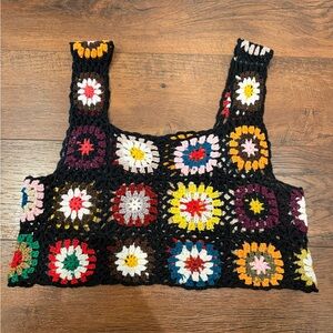 Super Cute! Vintage Inspired - Knit Crop Top!